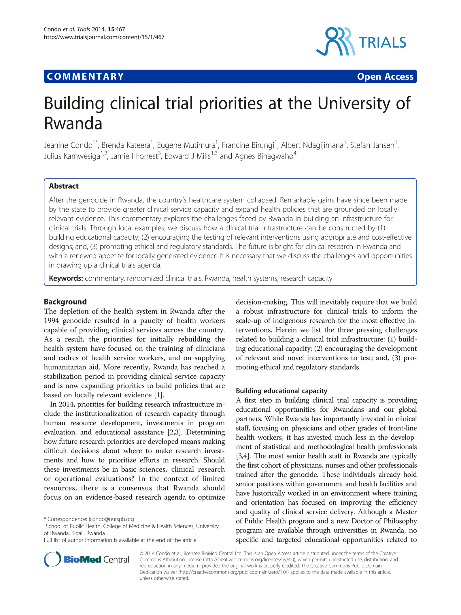 Building trial priorities based on burden of disease: a quantitative analysis of all randomised evidence for HIV/AIDS interventions
