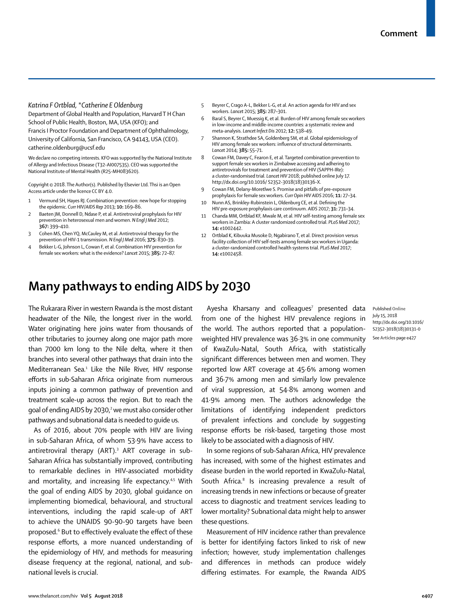 Many pathways to ending AIDS by 2030: Lessons from Rwanda